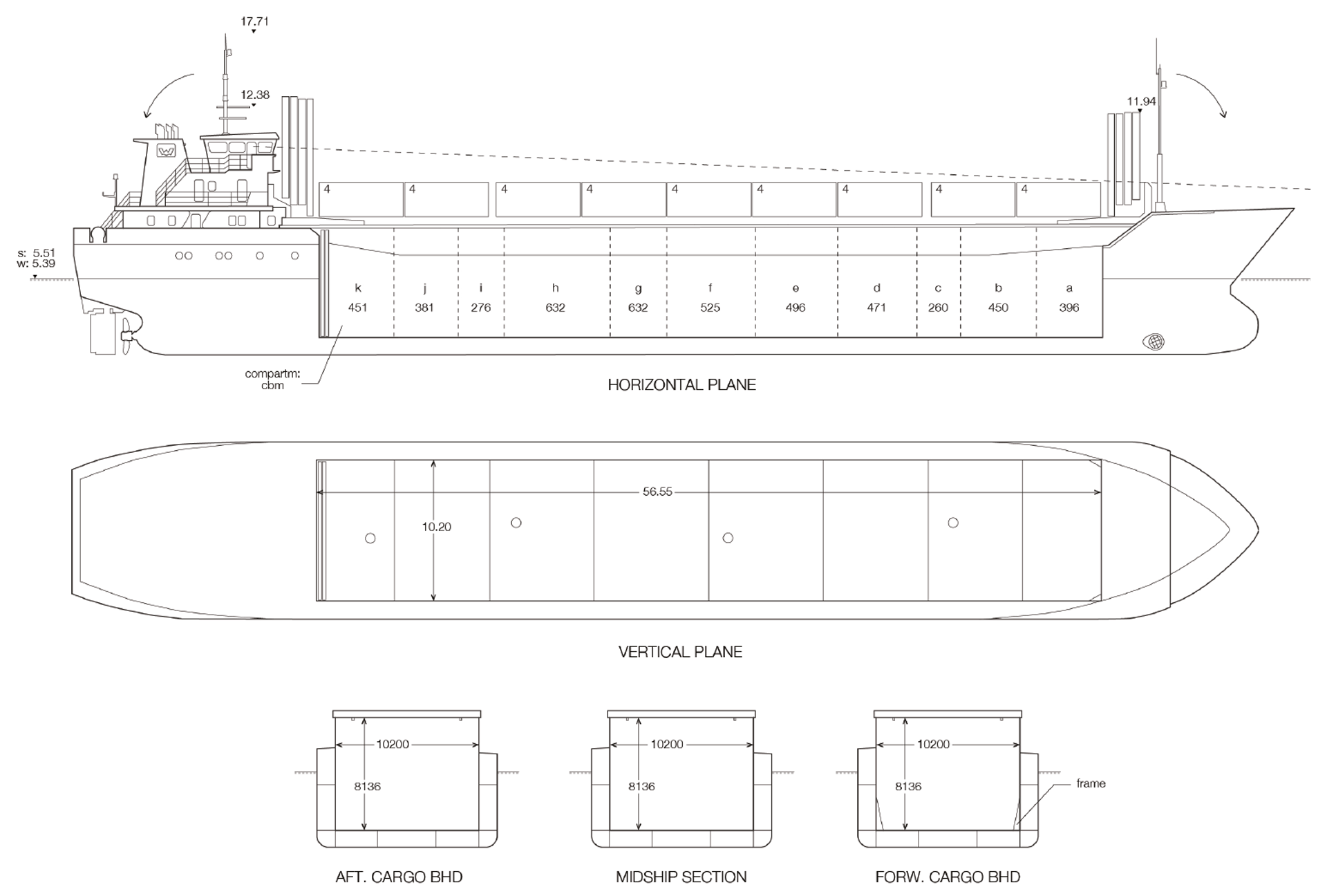 Scale drawing of Wilson Durness