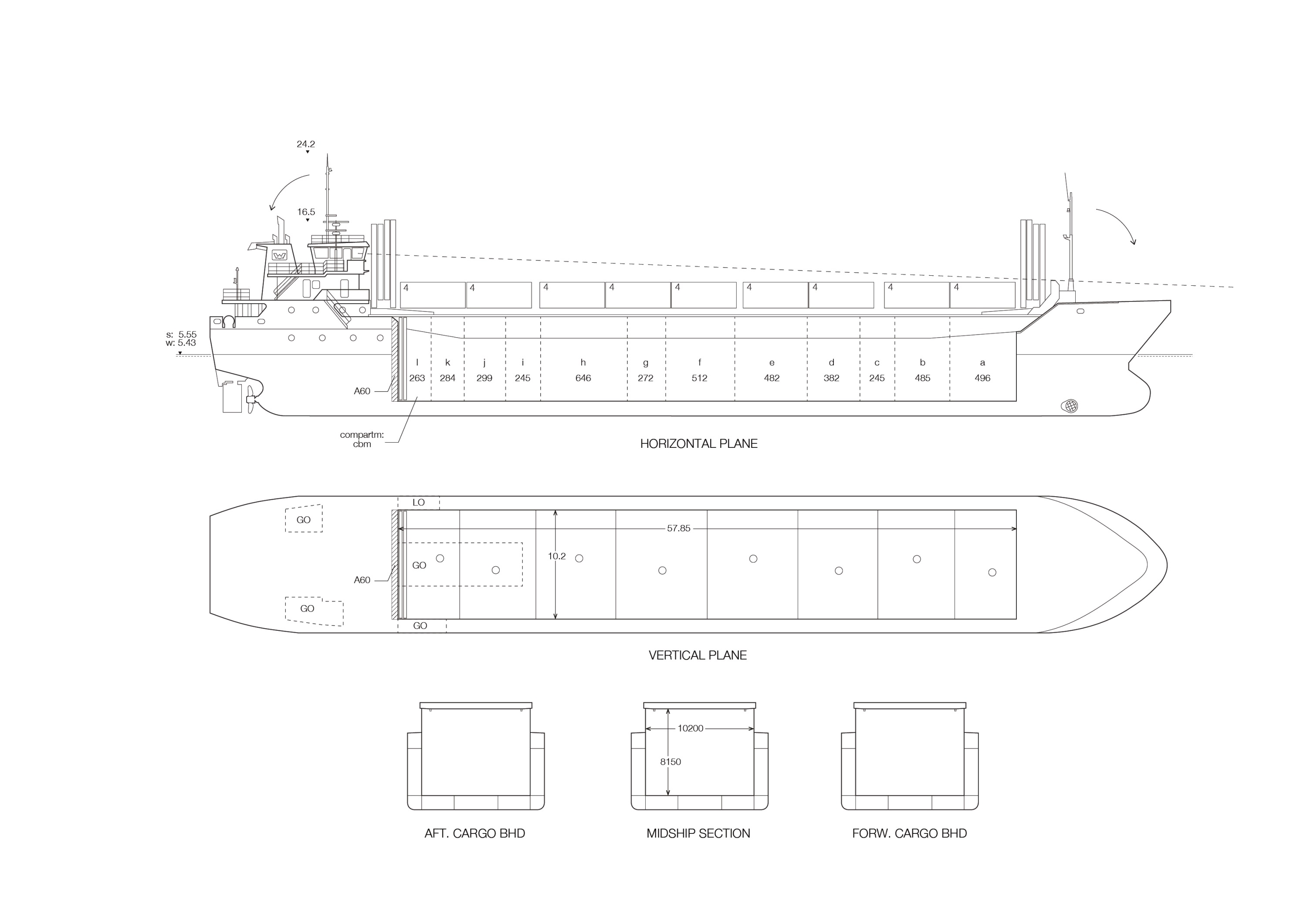 Scale drawing of Wilson Liverpool