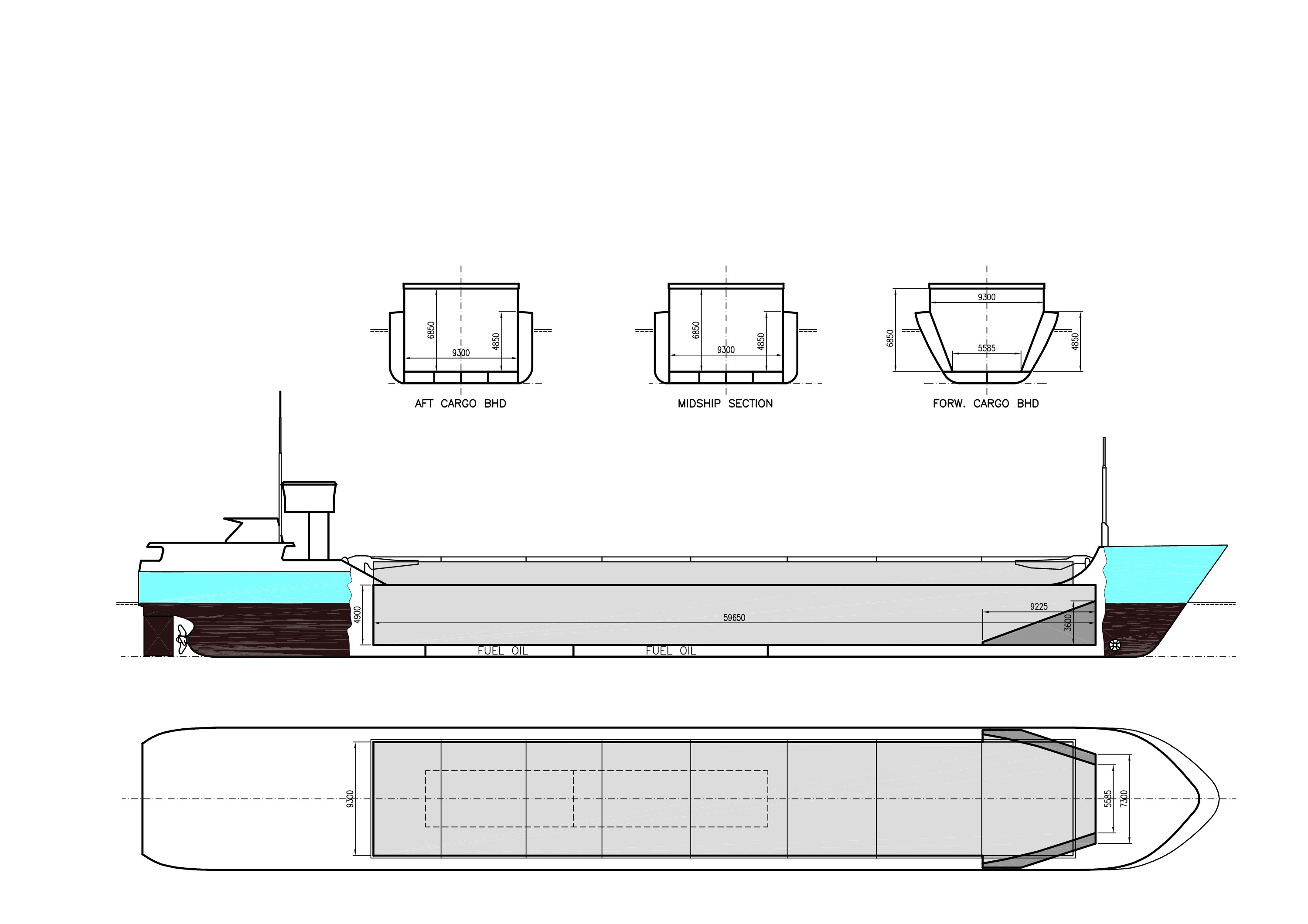 Scale drawing of Zeus