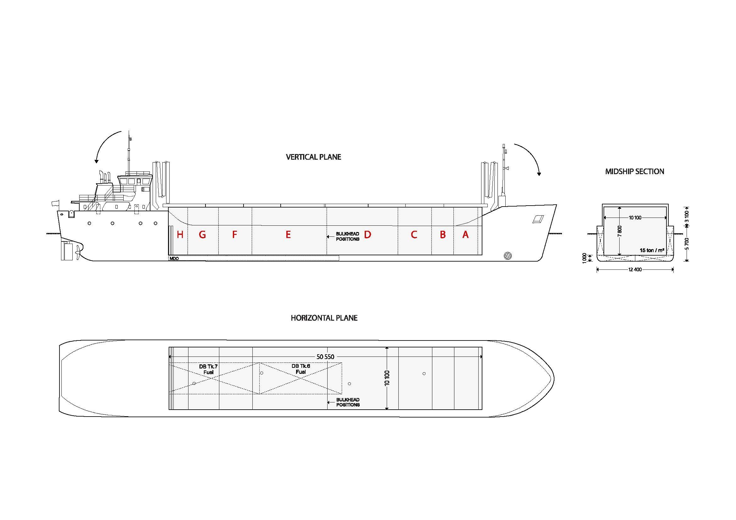Scale drawing of Wilson Saimaa