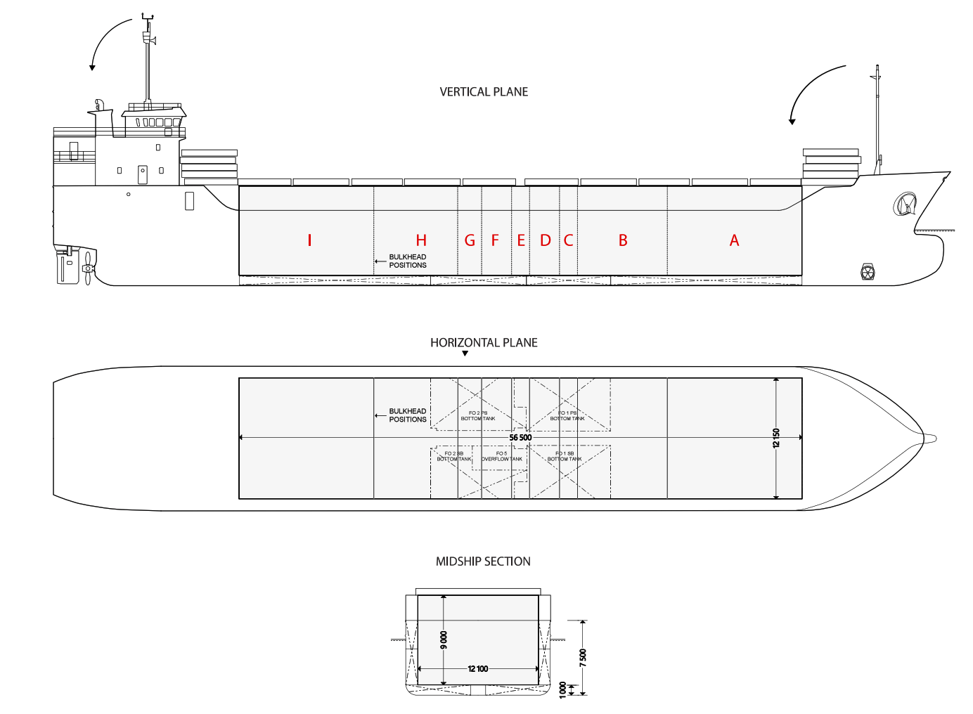 Scale drawing of Wilson Hansa